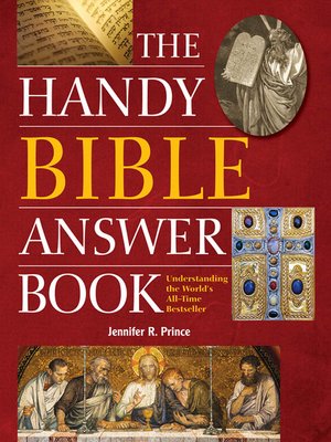 cover image of The Handy Bible Answer Book